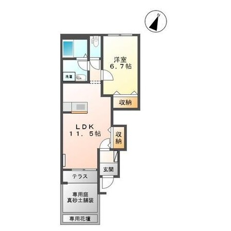 シャンボールの物件間取画像